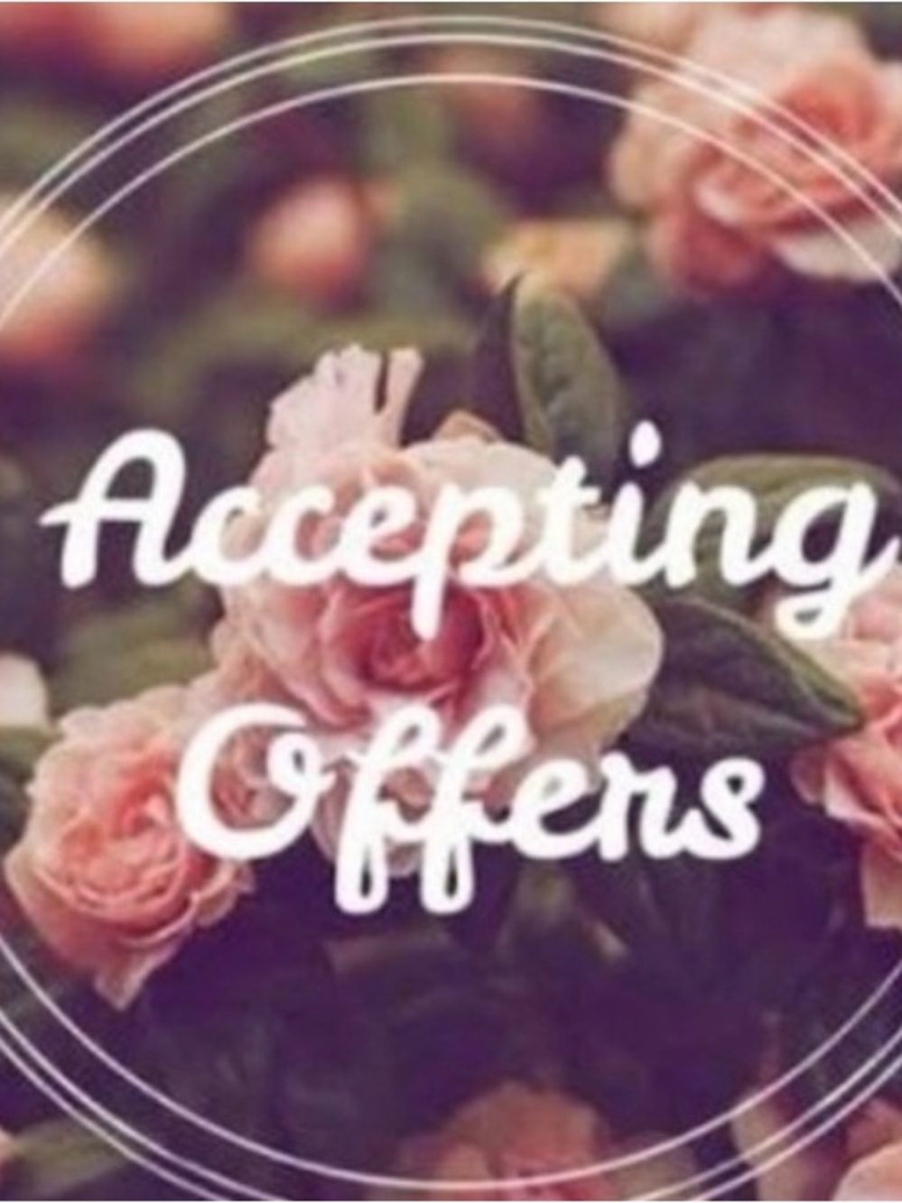 Like it? Make an offer! All marked prices are OBO